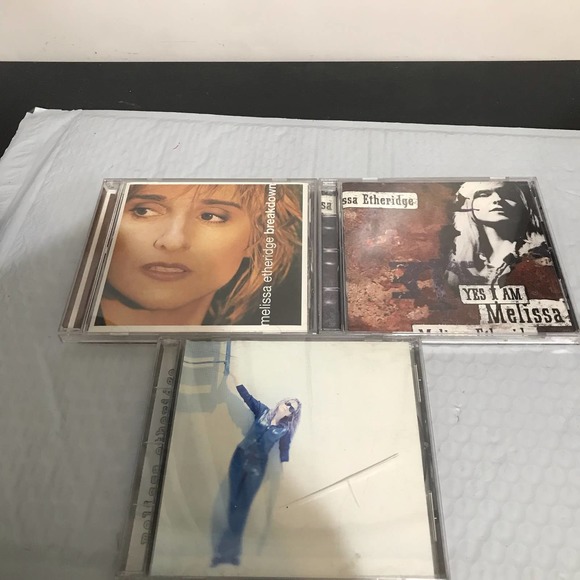 Melissa Etheridge: Lot of 3 CDs Breakdown, Yes I Am & Your Little Secret - Picture 1 of 13